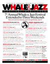 Seventh Annual Whale & Jazz Festival program