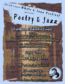 Poetry & Jazz poster by Blake More