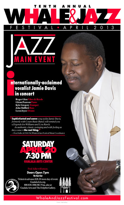 2013 Whale & Jazz Festival Main Event poster