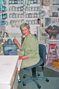 Studio Discovery Tour artist Ann Berger