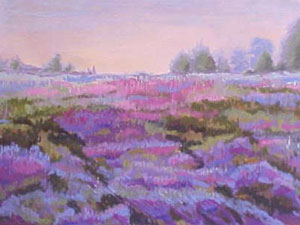 Studio Discovery Tour artist Anne Kessler: Purple Heather