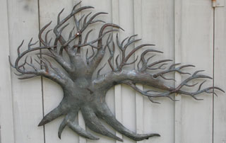 Studio Discovery Tour artist Jim Joyce: Tree Sculpture