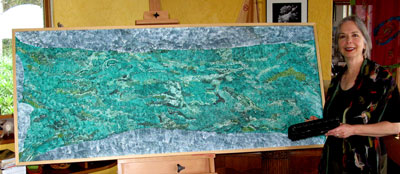 Studio Discovery Tour artist Susan Shaddick: Land Metamorphosis