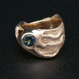 Studio Discovery Tour artist Walt Rush: Rainbow Topaz Post