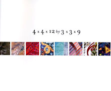 4x4x12 by 3x3x9 Art Quilt Catalog
