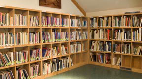 Gualala Arts Library - stacks