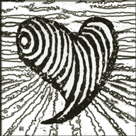 Hearts for Arts illustration by PT Nunn