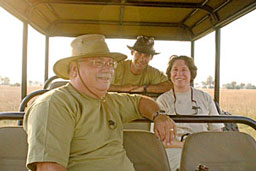 Steve & Jeanne Gadol on safari