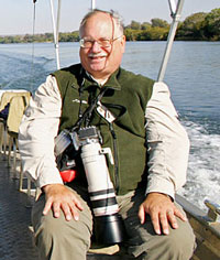 Steve Gadol on the Zambese River