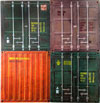 Mike Kimball: Oakland Stack 1, 20h x 21w, Hybrid etching, drypoint, monoprint, lithograph and relief