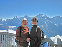 Swiss Trek 2006, Schilthorn; photo by Karel Metcalf