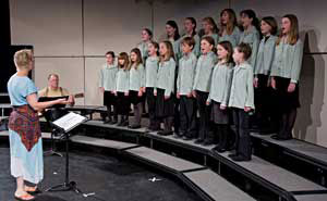 Anchor Bay Children's Choir, photo by Bill Lange