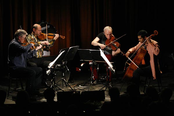 Kronos Quartet at the Art in the Redwoods Festival 2009