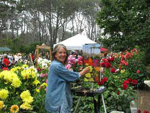 Suzi Marquess Long: Dahlia Garden