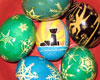 Pysanky Dyed Eggs