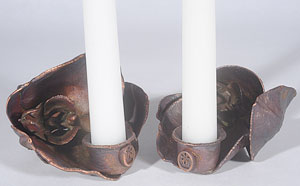 Deborah Caperton, candle holders
