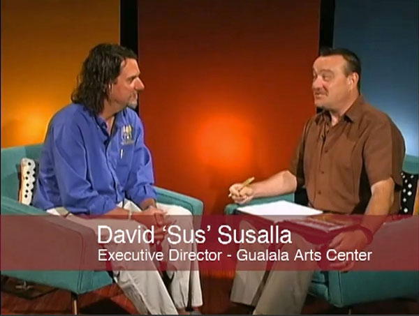 Interview with David 'Sus' Susalla, Executive Director of Gualala Arts, on Mendocino Coast Television (MCTV), November, 2011