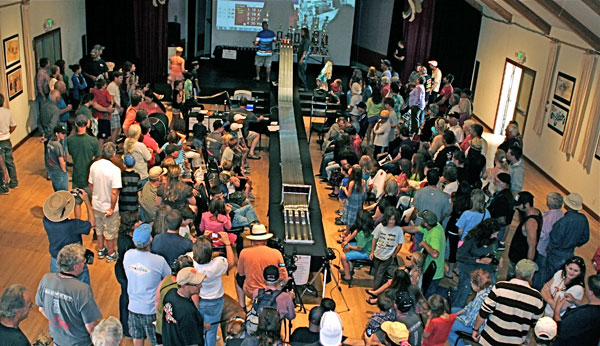 Pinewood Derby, Gualala Arts Center, July, 2012