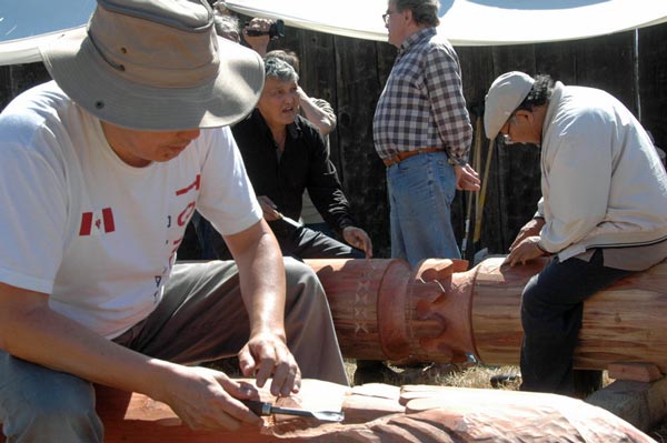 Yakut Totem Ceremony, Gualala Arts Center, July, 2012