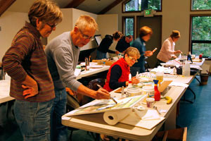 2007 Watercolor workshop with Fred Graff