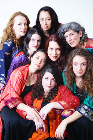 Kitka Women's Vocal Ensemble; photo by Peter Ellenby