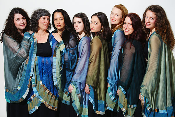 Kitka Women's Vocal Ensemble; photo by Peter Ellenby