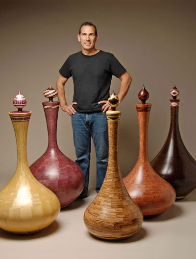 Exotic Wood Vessels, by Robert Gauthier