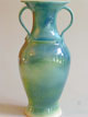 Water green vase, by Brenda Phillips