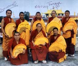 Gaden Shartse monks