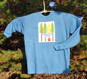 Gualala Arts logo shirts