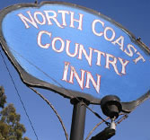 North Coast Country Inn sign