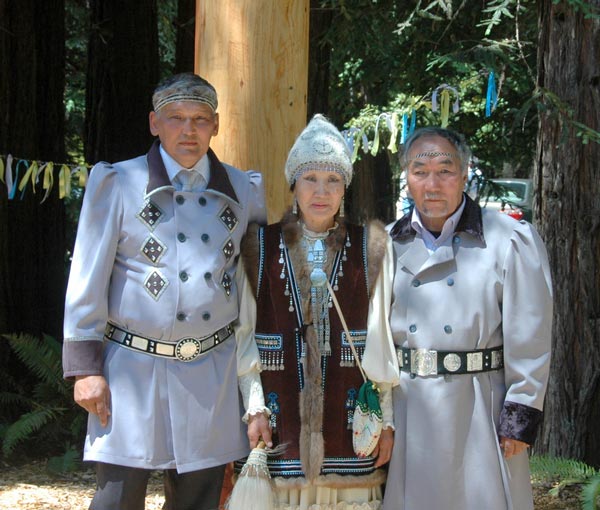 Yakut Totem Ceremony, Gualala Arts Center, July, 2012