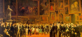 Le Salon de 1824, by François-Joseph Heim