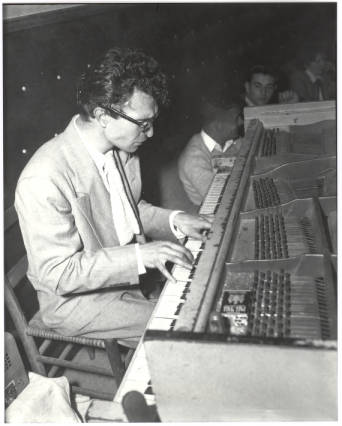 Dave Brubeck at the piano