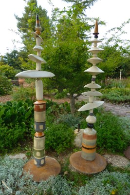 Garden sculpture, by Suki Diamond