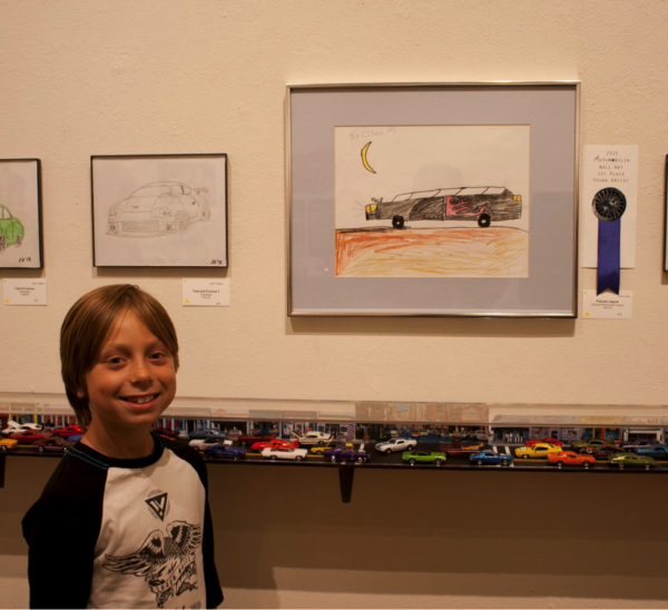2015 Auto Show People’s Choice Award Youth “Flamed Jaguar” by Oliver Abdu
