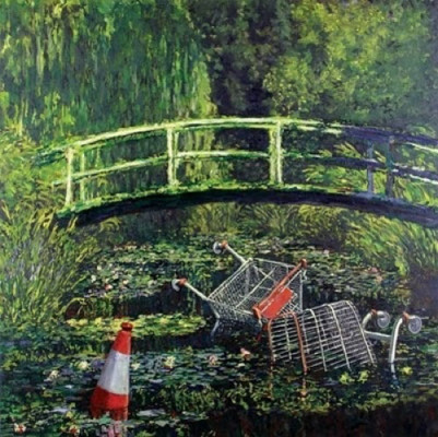 Banksy / Monet