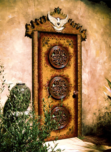 Garden Show Door, by David Wayne Floyd